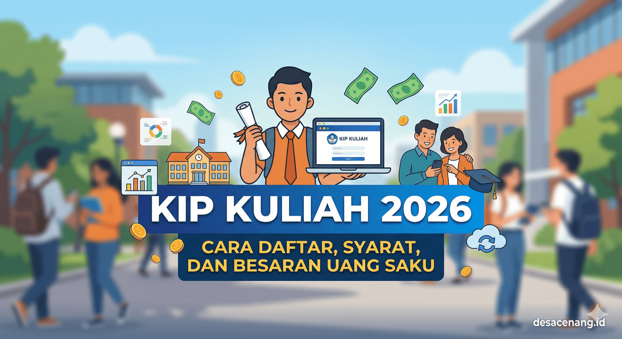 KIP Kuliah 2026 Cara Daftar, Syarat, dan Besaran Uang Saku