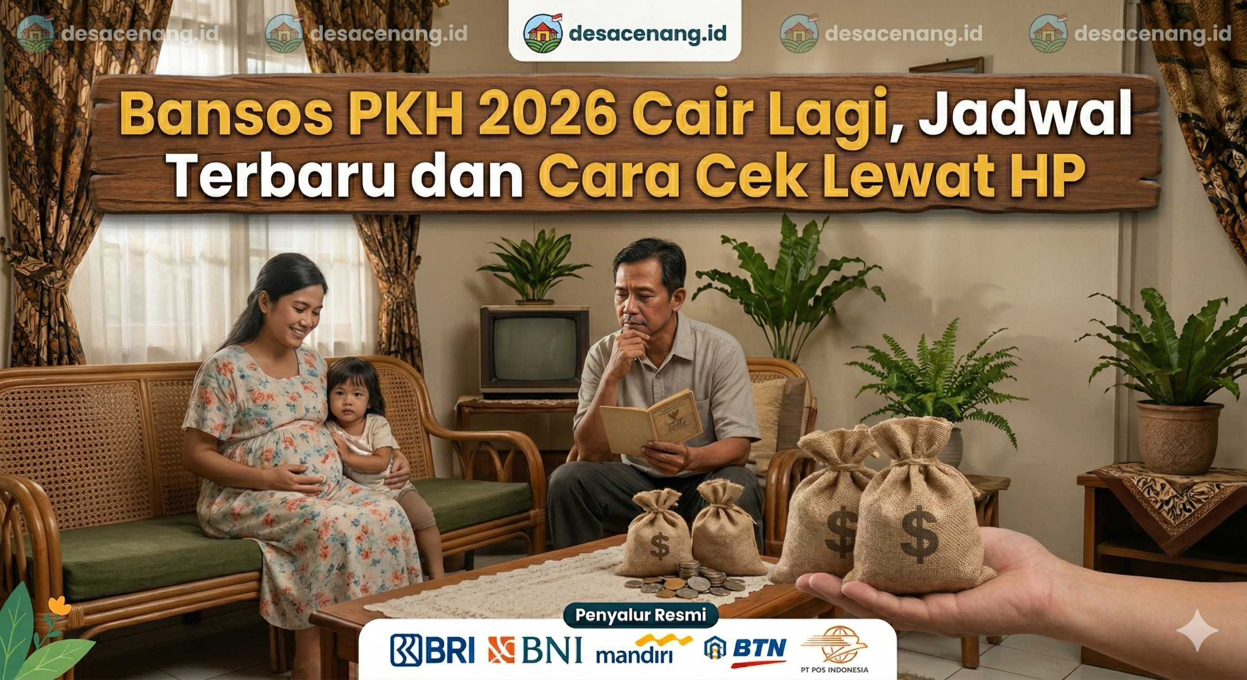 Bansos PKH 2026 Cair Lagi, Jadwal Terbaru dan Cara Cek Lewat HP