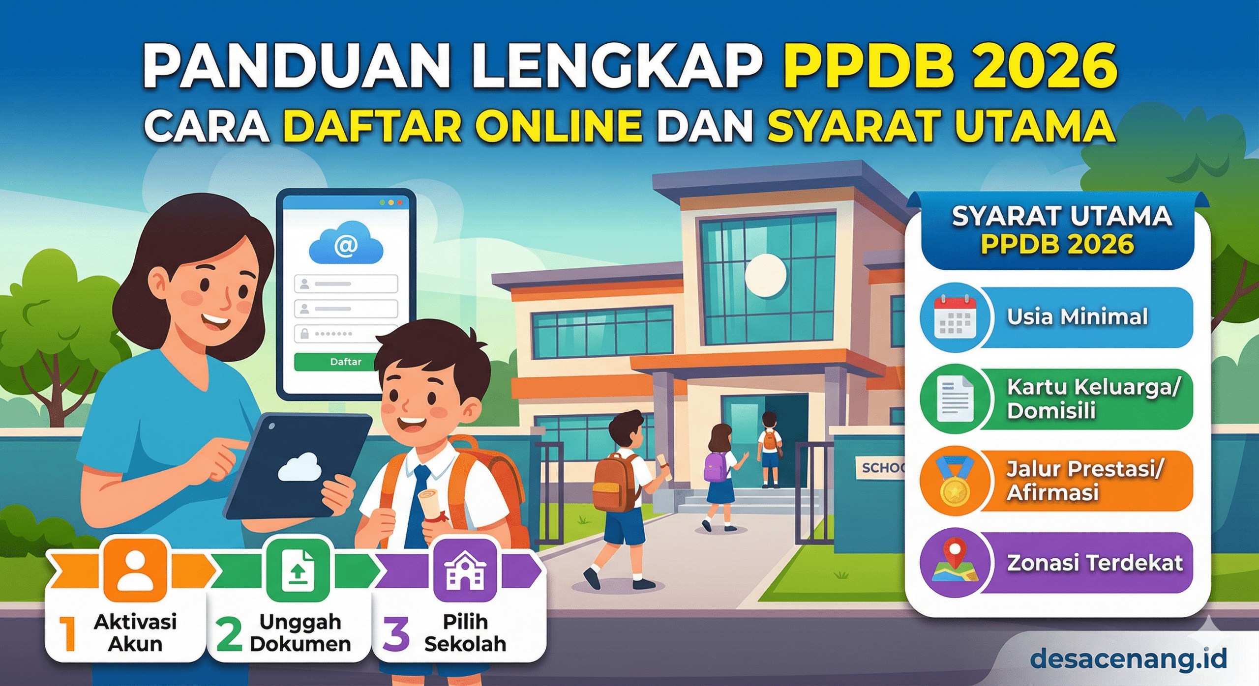 Panduan Lengkap PPDB 2026 Cara Daftar Online dan Syarat Utama